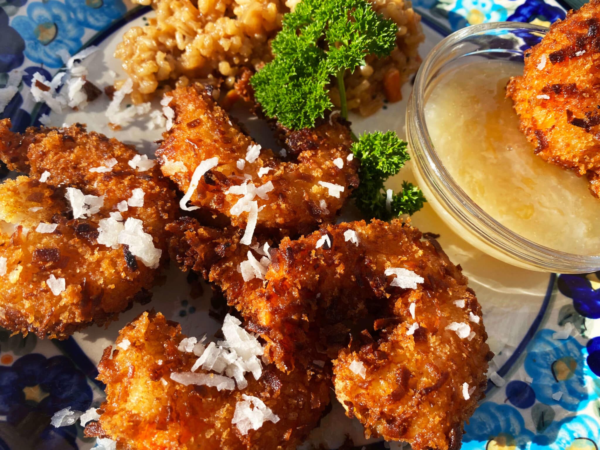 Coconut Shrimp Recipe with Spicy Pina Colada Dipping Sauce